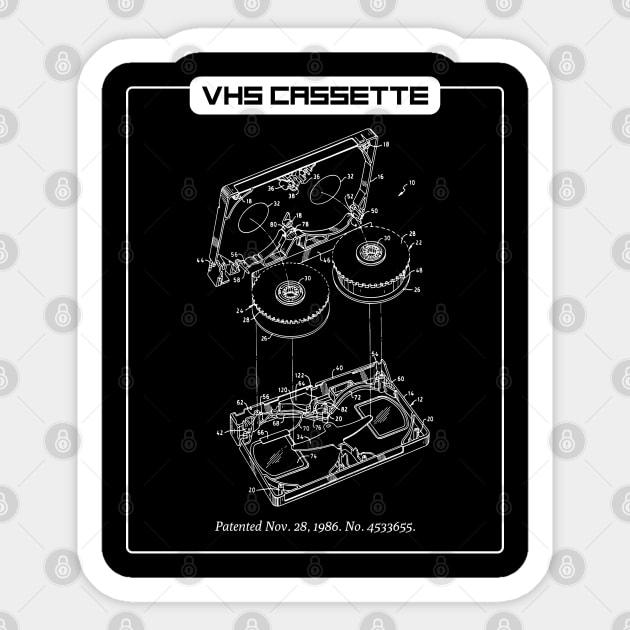 VHS Cassette Sticker by Pop Fan Shop